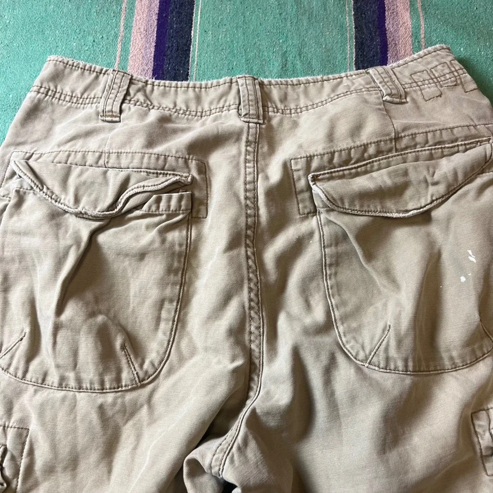Cargo Supply Shorts Mens 32 Tan Khaki Cotton Utility Gorpcore Workwear Skater